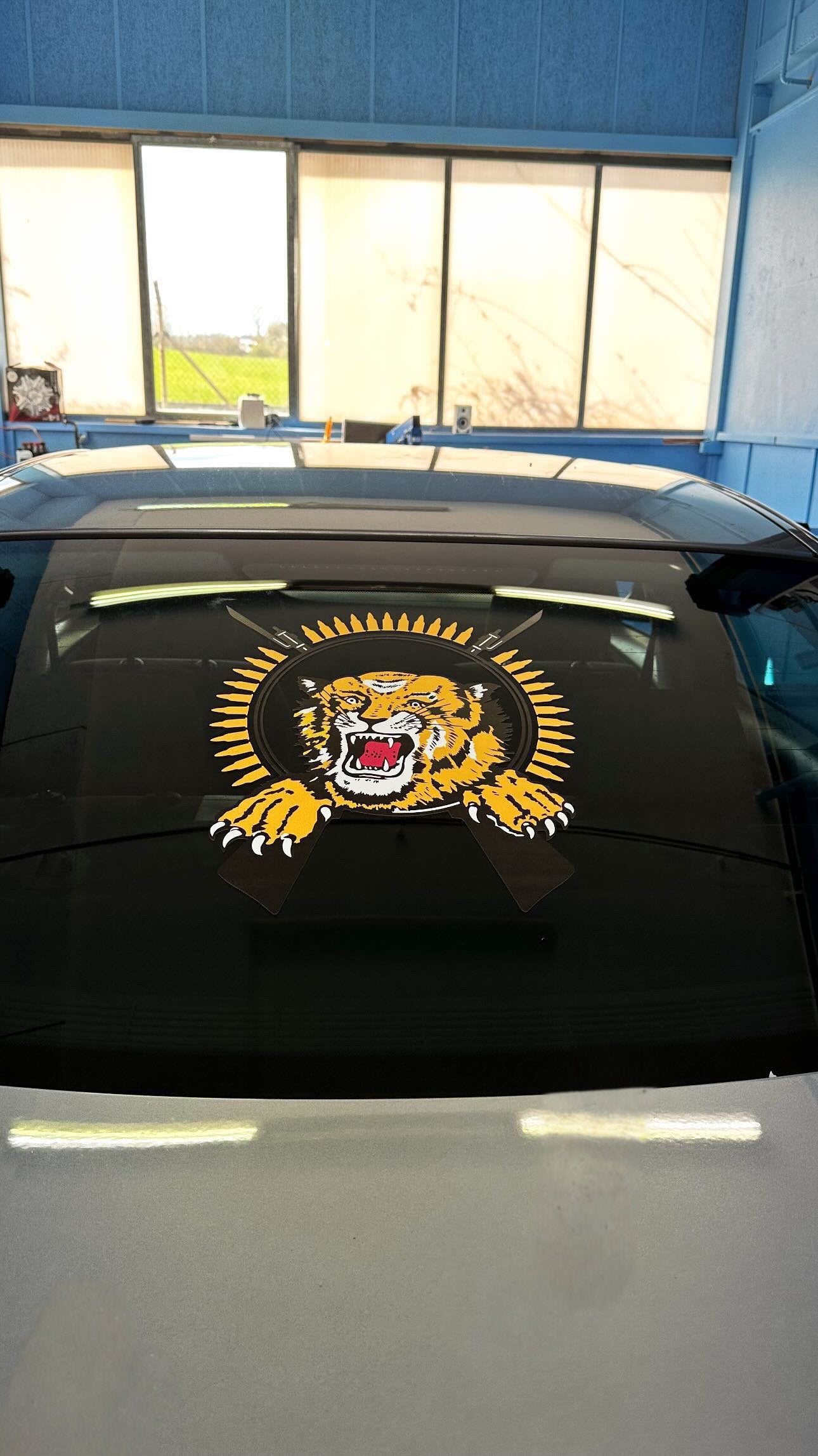 Tamil Tiger Sticker 40CM Orginal Farbe