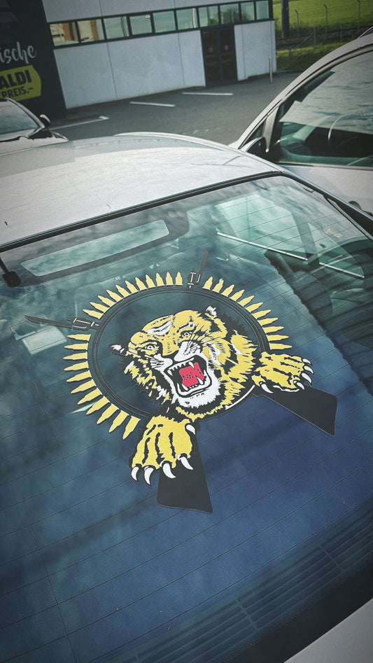 Tamil Tiger Sticker 40CM Orginal Farbe